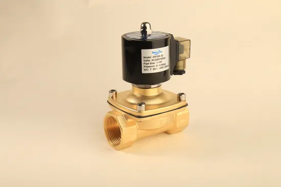 2W Series DN40 Point Brass Sealed Solenoid Valve, Universal for Water, Gas, and Oil, Normally Closed Type